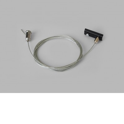 KASEL SU Závěsná sada pro magnetický systém, těleso kov, povrch černá, délka l=3m.