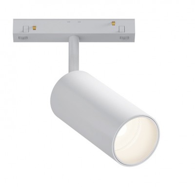 GELEN MG 10W DALI Bodové svítidlo do magnetického systému, nastav. směr svícení, těleso kov, povrch bílá, LED 3W, 240lm, teplá 3000K, stmív. DALI, vyzař. úhel 36°, 48V, IP20, rozměry d=50mm, h=110mm