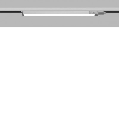 SKUB 3F 30W CCT Svítidlo do 3-fázové lišty, těleso hliník, povrch bílá, difuzor plast opál, LED 30W, 3300lm, přepín. CCT teplá 3000K-neutrální 4000K, 230V, IP20, rozměry 1210x29x33mm.