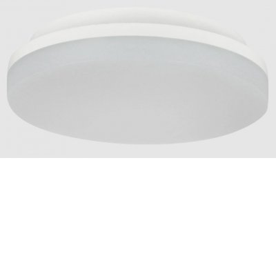 BACHE R 18W/24W, IP54 Venkovní stropní svítidlo, těleso plast, povrch bílá, dif plast opál, LED 18W/24W, teplá 3000K nebo neutrální 4000K, 230V, IP54, tř.2, rozměry dle typu.