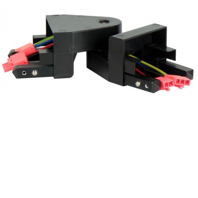 MIHES kloubový spoj Kloubový spoj k propojení svítidel, umožňuje nastavení úhlu 90°-270° materiál plast černá/bílá, stmív. DALI, nebo 0-10V dle typu, 230V, IP20.