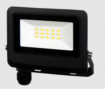 ATLUT 10W/20W/30W/50W/100W IP65 Venkovní reflektor, těleso hliník, povrch černá, krycí sklo čiré, LED 10W/20W/30W/50W/100W, neutrální 4000K, vyzař. úhel 120°, 230V, IP65, rozměry dle typu.