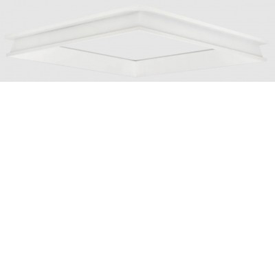 MR127 - Rám pro LED panel 600x600x70 SKY Montážní rám pro zapuštěnou montáž LED panelu do kazetového stropu, materiál kov, povrch bílá, rozměry 600x600x70mm, DIY šroubovací, rozložený