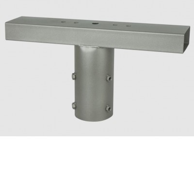 SUKIES držák Držák svítidla stožár, materiál kov, povrch galvanicky pokoveno, rozměry 400x80mm, osazení na stožár d=60mm