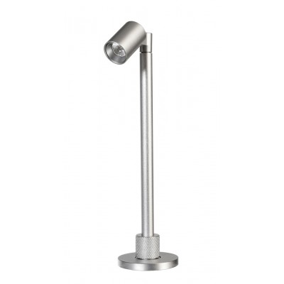 EXPO TL 1W Bodové svítidlo, nastav. směr svícení, těleso hliník, povrch šedostříbrná, LED 1W, neutrální 4000K, Ra90, 350mA, IP20, rozměry d=39mm, h=150mm.
