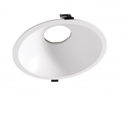 NOWA DEEP, LED 31W Podhledové bodové svítidlo, materiál hliník, povrch bílá, pro LED modul 31W, rozměry d=230mm, h=80mm, POUZE rámeček, LED modul SAMOSTANĚ.
