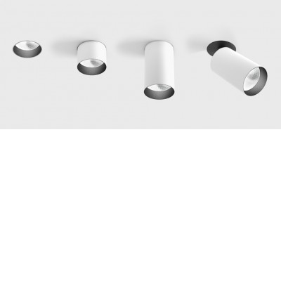 ALEST BI 9W 30° bezrámečkové Stropní, podhledové, bodové svítidlo, bezrámečkové, výklopné, nast. směr svícení, těleso hliník, povrch bílá, LED 9W, 690lm, neutrální 4000K, vyzař. úhel 30°, Ra90, 230V, IP20, rozměry d=90mm.