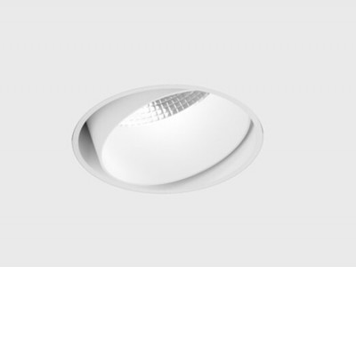 ALEST BI 11W 50° Stropní, podhledové, bodové svítidlo, bezrámečkové, výklopné, těleso hliník, povrch bílá, LED 11W, 1210lm, neutrální 4000K, vyzař. úhel 50°, 230V, IP20, rozměry d=60mm.