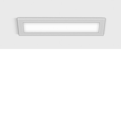 BRAINE BI 6,3W Stropní podhledové bodové svítidlo, těleso hliník, rámeček bílá, difuzor plast opál, LED 6,3W, 754lm, teplá 3000K, vyzař. úhel 110°, Ra90, 230V, IP20, rozměry 218x45x38mm.