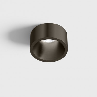 BLANKET BI 6,3W IP44 Stropní, podhledové, bodové svítidlo, plast, povrch modročerná, LED 6,3W, 640lm, teplá 2700K, vyzař. úhel 55°, Ra90, 230V, IP44, rozměry d=55mm, h=58mm.