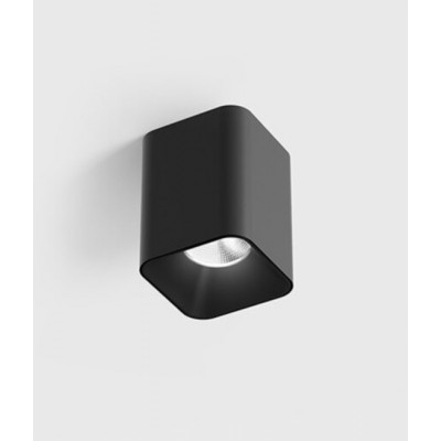 ARSCHO PL SQ 8W Stropní přisazené bodové svítidlo, těleso hliník, povrch bílá/černá/modročerná/béžová/bronzová, LED 8W, 620lm, teplá 3000K/neutrální 4000K, vyzař. úhel 50°, UGR<19, Ra90, 230V, IP20, rozměry 52x66x52mm.