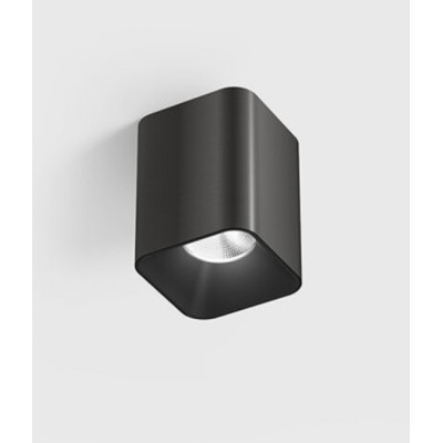 ARSCHO PL SQ 8W Stropní přisazené bodové svítidlo, těleso hliník, povrch modročerná, LED 8W, 620lm, neutrální 4000K, vyzař. úhel 50°, UGR<19, Ra90, 230V, IP20, rozměry 52x66x52mm.