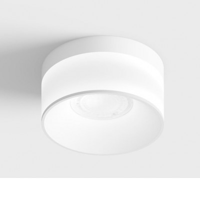 ARLON PL 18W UGR>19 Stropní přisazené bodové svítidlo, těleso hliník, povrch bílá, difuzor plast opál, LED 18W, 1208lm, neutrální 4000K, vyzař. úhel 60°, UGR>19, Ra90, 230V, IP20, rozměry d=200mm, h=105mm.