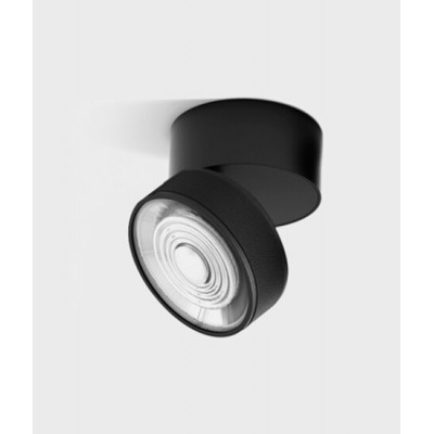 DAME PL B 7W Stropní přisazené bodové svítidlo, výklopné, hliník, povrch bílá/černá/mosaz/bronzová/kávová/měděná/chrom/béžová, LED 7W, 624lm, teplá 3000K/neutrální 4000K, vyzař. úhel 45°, Ra90, 230V, IP20, rozměry d=75mm, h=70mm