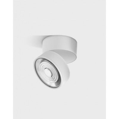 DAME PL W 7W Stropní přisazené bodové svítidlo, výklopné, hliník, povrch bílá, LED 7W, 624lm, neutrální 4000K, vyzař. úhel 45°, Ra90, 230V, IP20, rozměry d=75mm, h=70mm.