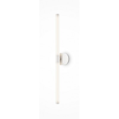 IMAGOS WL 16W Nástěnné svítidlo, těleso kov, povrch bílá, difuzor plast opál, LED 16W, 1400lm, teplá 3000K, Ra80, 230V, IP20, tř.1, rozměry d=30mm, h=630mm.