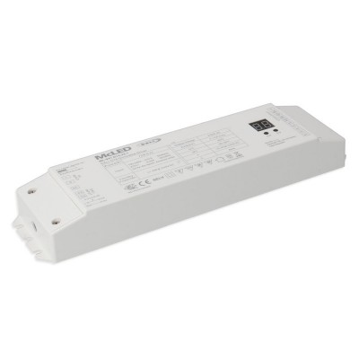 LED zdroj I DALI-PUSH 75W/100W, 24V Napájecí zdroj pro LED, vstup 230V, 75W/3,125A, 100W/4,1A, 4 výstupní kanály, stmívání DALI/PUSH, 24V, IP20, tř.2, rozměry 244x64x32mm