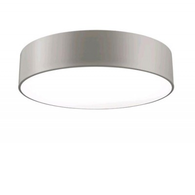 ENRY 3x40W E27 230V IP20 Stropní svítidlo, těleso kov, povrch šedá, difuzor plast opál, pro žárovku, pro žárovku 3x40W, E27, 230V, IP20, rozměry d=500mm h=120mm