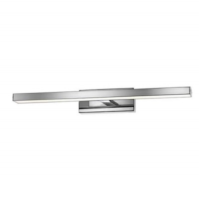 GARNI LED 1x12W 3000K 874LM 230V IP44 Nástěnné svítidlo, těleso hliník, povrch chrom lesk, difuzor akryl, LED 1x12W, teplá 3000K, 874lm, 230V, do koupelny IP44, rozměry 490x30x65mm, vč.sv.zdr.
