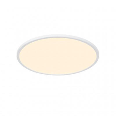 INGA R smart  15W, 20W, 30W CCT Stropní svítidlo, těleso plast, povrch bílá nebo černá, difuzor plast opál, LED 15W, 20W, 30W, dálk ovl, nebo smart telefon WiFi, stmívání, nast teplota CCT teplá 3000K - denní 6400K, Ra80, 230V IP20, rozměry dle typu