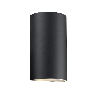 CANDLE LED 2x5W Nástěnné venkovní svítidlo,základna kov černá, krycí sklo čiré, LED 2x5W, teplá 3000K, 2x375lm, Ra80, 230V, IP44, tř.1, rozměry 160x90x55mm