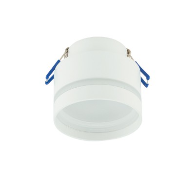 RALB 1x12W, GX53, IP20 Stropní, podhledové svítidlo, těleso hliník, povrch bílá, difuzor plast opál, pro LED 1x12W, GX53, 230V, IP20, tř.1, rozměry d=85mm, h=75mm, otvor d=65mm