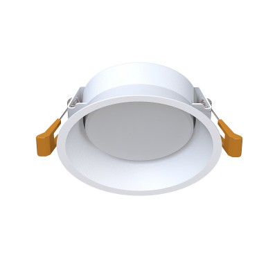 PUNO 1x15W, GX53, IP20 Stropní, podhledové svítidlo, těleso kov, povrch bílá, difuzor plast opál, pro LED 1x15W, GX53, 230V, IP20, tř.1, rozměry d=145mm, h=80mm, otvor 127mm