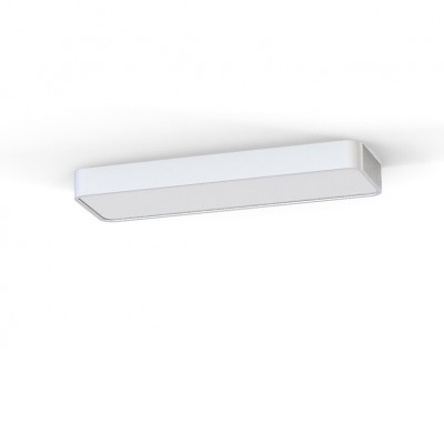 RETEL S II LED 2x11W, T8, IP20 Stropní svítidlo, těleso hliník, povrch bílá, difuzor plast opál, LED zářivka 2x11W, teplá 3000K, 3400lm, Ra80, 230V, T8/G13, IP20, tř.1, rozměry 630x200mm