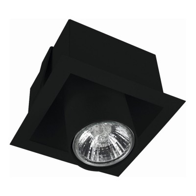 JOLIONO H1 Stropní, podhledové bodové komínkové svítidlo, nastavitelný směr svícení, těleso kov, povrch černá, pro žárovku 1x35W, GU10, 230V, IP20, tř.1, rozměry 112x112x125mm