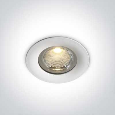 FAMEN BI 20W, IP65 Podhledové, bodové, svítidlo, těleso hliník, povrch bílá, LED 20W, 1880lm, neutrální 4000K, vyzař úhel 60°, Ra80, 230V, IP65, tř.2, rozměry d=135mm h=75mm.