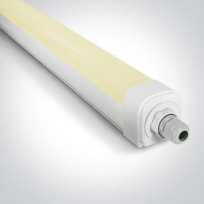 KMOT 15W/30W/50W CCT IP66 Přisazen/závěsné, průmyslové, prachotěsné svítidlo, těleso plast, povrch bílá, difuzor plast opál, LED 15W/1725lm, 30W/3450lm, 50W/5750lm, přepín teplota CCT teplá 3000K/neutr 4000K/denní 6000K, Ra80, 230V, IP66, rozměry dle typu.