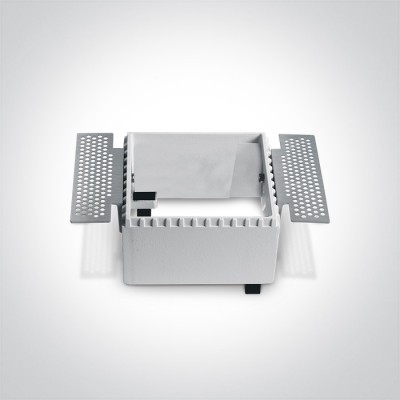 KATE BI 1x10W GU10 Montážní rámeček pro bezrámečkové svítidlo rozměry 75x30x75mm, svítidlo SAMOSTATNĚ