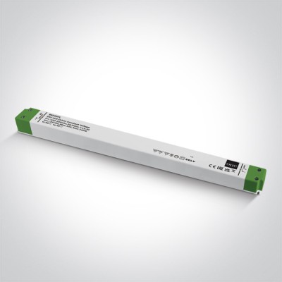 LED zdroj 24V, 240W, 320x18x30 Napájecí zdroj pro LED, napěťový, těleso plast bílá, vstup 230V, výstup 24V, 240W, IP20, tř.2, rozměry 320x18x30mm.