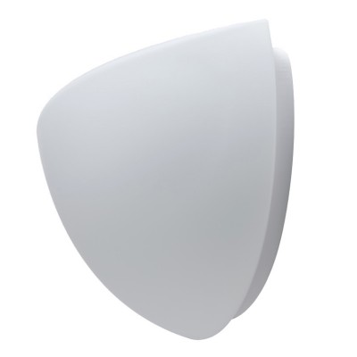 NELA 2 LED-1L41B07U7/264 15W IP43 senzor HF Nástěnné svítidlo, senzor HF, záběr 150°, dosah 8m, čas 10s-10min, základna kov bílá, difuzor sklo opál, LED 15W, 1940lm, teplá 3000K, 230V, zvýš krytí IP43, 350x190x150mm