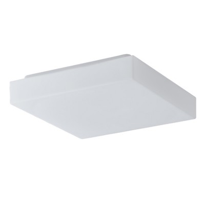 LIBRA 1 LED-1L32C07NU2/232 IP44 25W senzor HF Stropní, přisazené svítidlo, senzor HF, záběr 150°, dosah 8m, čas 10s-10min, základna kov bílá, difuzor sklo opál, LED 25W, 3230lm, teplá 3000K, 230V, zvýš krytí IP44, 320x320x70mm