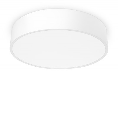 RONDO 100 LED Stropní svítidlo, těleso kov, bílá RAL9003, difuzor plast opál, LED 153W, neutrální 4200K, 13000lm, Ra80, stmív 1-10V, 230V, IP20, d=1000mm, h=100mm