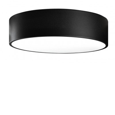 EKUES 30W/40W/60W/100W/153W RF Stropní svítidlo, těleso kov, stínítko textil smetanový/černý, difuzor plast opál, LED 30W/40W/60W/100W/153W, ovl smart telefon Tuya, WiFi, nebo dálk. ovladačem nasst CCT teplá 3000K - denní 6000K, stmívatelné Ra80, 230V, IP20