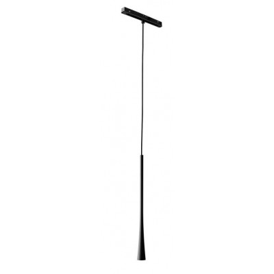 ANTEL HL 7W Závěsné bodové svítidlo do mag. systému, těleso kov, povrch černá/zlatá, LED 7W, 213lm, teplá 3000K, vyzař. úhel 38°, Ra90, 48V, IP20, rozměry d=32mm, h=400mm/600mm dle typu, vč závěs kabelu l=1000mm, lze zkr.