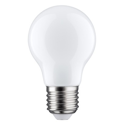 LED žárovka Světelný zdroj, žárovka, tvar hrušková, sklo opál mat, LED 6W, E27, A60, teplá 2700K, 550lm, Ra80, 230V, střední životnost 20.000 hod, 50.000 zap/vyp, d=60mm, h=108mm
