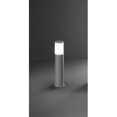 MERTEN FL 1x20W E27 IP54 Sloupkové svítidlo, těleso hliník, povrch sv. šedá, dif. plast opál, pro žárovku 1x20W, E27, 230V, IP54, tř.1, rozměry d=110mm, h=900mm.