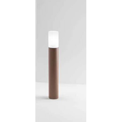 BALU FL 1x40W E27 IP54 Sloupkové svítidlo, těleso hliník, povrch hnědá, dif. sklo opál, pro žárovku 1x40W, E27, 230V, IP54, tř.1, rozměry d=90mm, h=600mm.