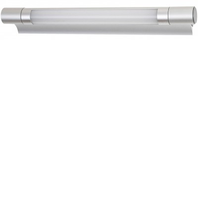 GELLA nástěnné SVÍTIDLO LED 4W/8W Nástěnné svítidlo, těleso kov, povrch stříbrná, difuzor plast, LED 4W/250lm, 8W/546lm, neutrální 4000K, 230V, IP20, tř.1. rozměry: 445/620x58x70mm.