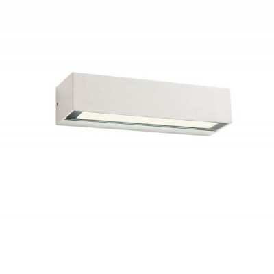 ROSI WD, 16W, IP65 Nástěnné venkovní svítidlo, těleso hliník, povrch bílá, LED 16W, 1391/928lm, teplá 3000K, Ra80, 230V, IP65, rozměry 500x66x76mm, svítí dolů