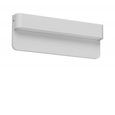 ALBEDO WL 4,5W 24V Nástěnné venkovní svítidlo, těleso hliník, povrch bílá mat, dif plast opál, LED 4,5W, 291lm-300lm, přepín CCT teplá 2700K-3000K, vyzař úhel 74°, Ra80, 24V, IP65, tř.3, rozměry 200x70x26mm, svítí dolů.