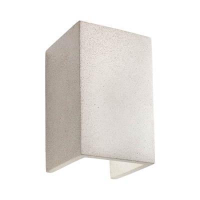 PERIHEL WL 2x6W IP54 Nástěnné venkovní svítidlo, těleso beton, povrch slonová kost, LED 2x6W, 760lm, teplá 2700K, vyzař. úhel 0°/90°, Ra80, 230V, IP54, tř.1, rozměry 120x200x112mm, svítí nahoru/dolů.