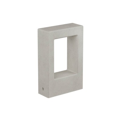 LENAST FL 10W Sloupkové venkovní svítidlo, těleso beton, povrch slonová kost, krycí sklo čiré, LED 10W, 1404lm, teplá 3000K, Ra80, 230V, IP65, tř.1, rozměry 200x80mm, h=300mm.
