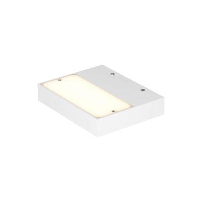 ALTENAS WL 18W Nástěnné svítidlo, těleso hliník, povrch bílá, difuzor plast opál, LED 18W, 1314lm,  teplá 3000K, 230V, IP20, tř.1, rozměry 163x32x130mm, svítí nahoru nebo dolů