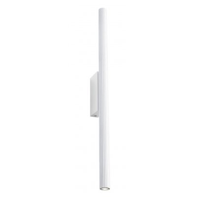 STRATU WL 10W TRIAC Nástěnné bodové svítidlo, těleso hliník, povrch bílá, LED 10W, 403lm, teplá 2700K, stmív. TRIAC, 230V, IP20, tř.1, rozměry d=26mm, h=300mm, svítí nahoru/dolů.