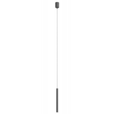 POLU HL 6,2W Závěsné bodové svítidlo, základna hliník, povrch černá, LED 6,2W, teplá 2700K, 481lm, 230V, IP20, d=25mm, h=350mm, vč. závěs. kabelu l=1500mm, lze zkrátit.