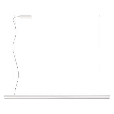 KAMP HL 35W CCT Závěsné svítidlo, těleso hliník, povrch bílá mat, dif plast opál, LED 35W, 1728lm, přepín. CCT teplá 3000K-neutr 4000K, stmív TRIAC, Ra90, 230V, IP20, 1500x57x68mm, vč závěs lanka l=2082mm, lze zkr